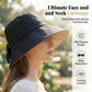 👒 LIMITED-TIME 50% OFF! ✨ Women's Bowknot Wide Brim Sun Hat – Foldable, 360° Protection 🎀