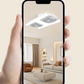 📢 LIMITED-TIME 50% OFF! ⏰ 2-in-1 LED Ceiling Fan Light – Dual Cooling, Ultra Bright, Tool-Free Install 🌀
