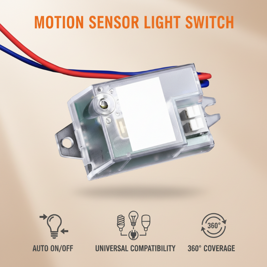 🏆 Last Day Special Price £9.99 ! 🔥Buy 2 Get 1 Free🎁Motion Sensor Light Switch