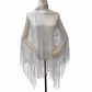 🏆 Last Day Special Price £9.99 !  💐Summer Metallic Crochet Cover-Up – Lightweight, Flowy & Effortlessly Stylish summer outfit