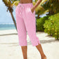 👖 50% OFF NOW ! 💐 Women's Summer Plaid Capri Pants – Breathable lightweight fabric, classic plaid pattern, comfortable cropped length for casual summer daily looks 💝
