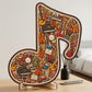 🎶 Last Day Special Price £9.99 ! 🔥Buy more save more🎁Wooden Musical Note Jigsaw Puzzle🧩