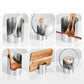 🏆 Last Day Special Price £9.77 ! 🔥Buy more save more🍳Multi‑Functional Kitchen Utensil Holder, Stainless Steel Organizer, for Spoons, Pot Lids & Cooking Gadgets, Countertop Kitchen Storage