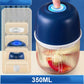 🏆 Last Day Special Price £9.99! ⏰Cordless Multifunctional Mini Electric Food Processor, Wireless Portable Kitchen Chopper for Minced Meat, Garlic & Baby Puree, Fast Food Prep Kitchen Helper