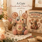 🏆 Last Day Special Price £9.99 ! 🔥Buy more save more🎁Handcrafted Vintage Mouse Plush Sewing Kit