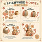 🏆 Last Day Special Price £9.99 ! 🔥Buy more save more🎁Handcrafted Vintage Mouse Plush Sewing Kit