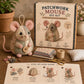 🏆 Last Day Special Price £9.99 ! 🔥Buy more save more🎁Handcrafted Vintage Mouse Plush Sewing Kit