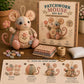 🏆 Last Day Special Price £9.99 ! 🔥Buy more save more🎁Handcrafted Vintage Mouse Plush Sewing Kit