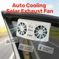 🚗 LIMITED-TIME 50% OFF! ❄️ Solar Powered Car Exhaust Fan– Dual Turbo Ventilation & Temperature Display☀️