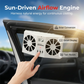 🚗 LIMITED-TIME 50% OFF! ❄️ Solar Powered Car Exhaust Fan– Dual Turbo Ventilation & Temperature Display☀️