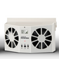 🚗 LIMITED-TIME 50% OFF! ❄️ Solar Powered Car Exhaust Fan– Dual Turbo Ventilation & Temperature Display☀️