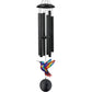 🎵 LIMITED-TIME 50% OFF! 💐 Vintage Metal Wind Chimes | Elegant Black Aluminium Garden Decor with Bird & Butterfly Accents for Patio & Porch🔔