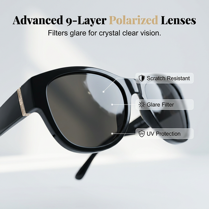 🏆 Last Day Special Price £9.77 ! 🔥Buy more save more🎁Women's Large Frame Fit-Over Sunglasses