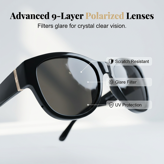 🏆 Last Day Special Price £9.77 ! 🔥Buy more save more🎁Women's Large Frame Fit-Over Sunglasses