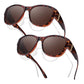 🏆 Last Day Special Price £9.77 ! 🔥Buy more save more🎁Women's Large Frame Fit-Over Sunglasses
