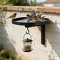 🐦 Last Day Special Price £9.99 ! 🏡Wall-Mounted Metal Bird Bath – Antique Bronze Finish 🛁