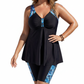 👙 LIMITED-TIME 50% OFF! 💐 Women's Flowy Tankini Top and Shorts Bathing Suit – Tummy Control, Boy Shorts, Supportive ✨