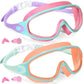 🏆 Last Day Special Price £10.99 !  🔥Anti-Fog Kids Swimming Goggles with Earplugs & Nose Clip