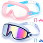 🏆 Last Day Special Price £10.99 !  🔥Anti-Fog Kids Swimming Goggles with Earplugs & Nose Clip