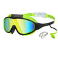 🏆 Last Day Special Price £10.99 !  🔥Anti-Fog Kids Swimming Goggles with Earplugs & Nose Clip