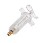 🔧 LIMITED-TIME 50% OFF! 💥Precision AC Oil Dye Injector – Brass Construction, High Pressure Hose, Clear Barrel