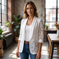 👗 LIMITED-TIME 50% OFF! ✨Women's Elegant Floral Lace Blazer – Elegant Lightweight Office To Evening Layer✨