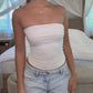 Women's Strapless Slim Fit Tube Top