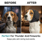 🐾 Last Day Special Price £9.99! 🎧Pet Noise-Cancelling Earmuffs – gentle, swaddling compression soothes anxiety caused by thunder and fireworks🐶