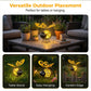 🌙 Last Day Special Price £9.99 ! 🐝Buy more save more💡Hanging Solar Bee Light – Warm Amber Glow, Flicker-Free, Perfect for Garden Parties, Camping, or Kids’ Rooms🌞