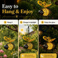 🌙 Last Day Special Price £9.99 ! 🐝Buy more save more💡Hanging Solar Bee Light – Warm Amber Glow, Flicker-Free, Perfect for Garden Parties, Camping, or Kids’ Rooms🌞