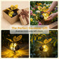 🌙 Last Day Special Price £9.99 ! 🐝Buy more save more💡Hanging Solar Bee Light – Warm Amber Glow, Flicker-Free, Perfect for Garden Parties, Camping, or Kids’ Rooms🌞