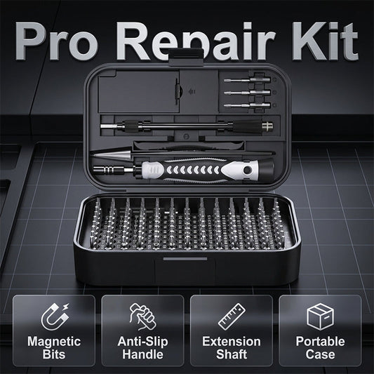 🔧 Final 3 hours Sale 🔩 130-in-1 Magnetic Precision Screwdriver Set with Portable Storage Case