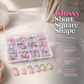 🏆Surprise Price: Only £8.99!!💅Buy 2 Get 1 Free✨Color Pop Press-On Nails