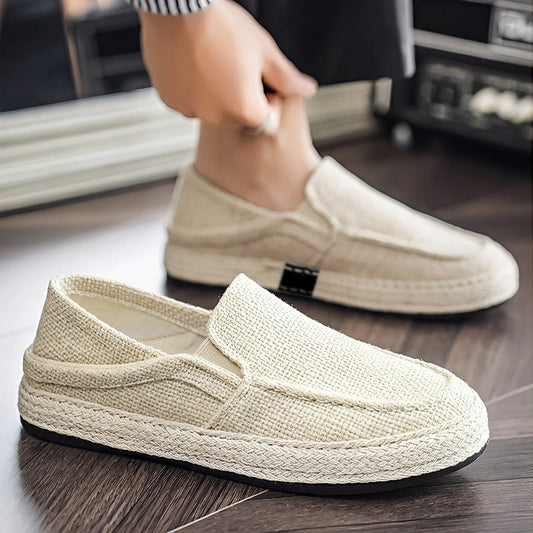 👟 LIMITED-TIME 50% OFF! ✨ Men’s Canvas Slip-Ons – Breathable, Flexible, Casual Style 🌿
