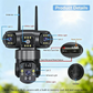 ⏳ LIMITED-TIME 50% OFF! ⏰6K 9MP Outdoor Wi-Fi Security Camera | 10x Zoom, 3 Lenses, 360° PTZ | IP66 Waterproof, Color Night Vision, Two-Way Audio, Motion Tracking