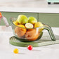 🥗 LIMITED-TIME 50% OFF! ✨Multipurpose Rice Washing Bowl Strainer with Handle