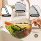 🥗 LIMITED-TIME 50% OFF! ✨Multipurpose Rice Washing Bowl Strainer with Handle
