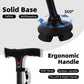 🦯LIMITED-TIME 50% OFF! 💡 Multifunction Folding Walking Cane – Built-In Light, Emergency Alarm, Quad Base & 5-Level Height Adjustment✨