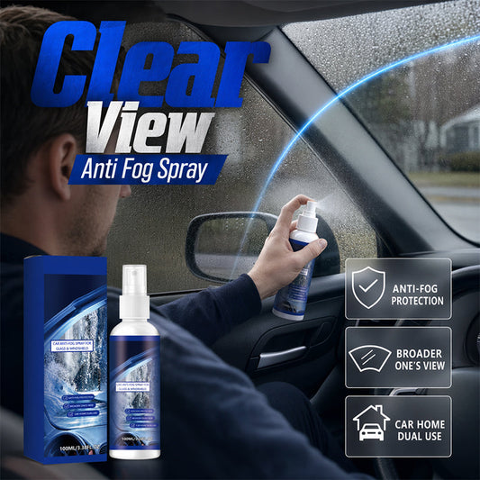 🏆 Last Day Special Price £9.99 ! 🔥Buy 2 Get 1 Free🎁Anti-Fog Spray for Automotive Glass