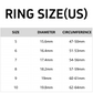 💍 Last Day Special Price £9.78 ! 💐Titanium Steel Rotatable Spinner Ring with Zirconia