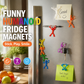 🧲 Last Day Special Price £8.99 ! 🧸 Posable magnetic figures – hold notes, relieve stress, brighten any space!