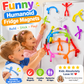 🧲 Last Day Special Price £8.99 ! 🧸 Posable magnetic figures – hold notes, relieve stress, brighten any space!