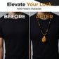 🏆 Last Day Special Price £9.99 ! ✨Men’s Natural Tiger Eye Beaded Pendant Necklace, Premium Healing Energy Stone Jewelry, Stylish Daily Wear & Ideal Holiday Gift for Him