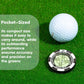 🏆 Last Day Special Price £9.77 ! ⛳Buy 1 Get 1 Free🎁Precision Golf Green Reading Level Bubble Ball Marker, Dual-Scale Slope Indicator for Accurate Putting Break Reading