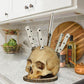 🏆 LIMITED-TIME 50% OFF! 💀 Creative Skull Resin Knife Holder 🗡️