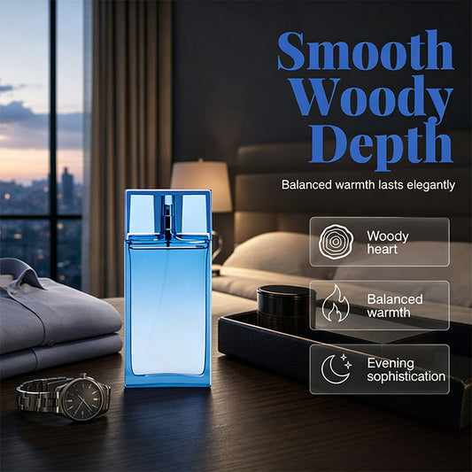 🧴 LIMITED-TIME 50% OFF! 🌊Men Woody Aquatic Eau de Parfum  – long-lasting citrus woody scent, elegant masculine aroma, luxury gift packaging, daily dating wear. Male daily fragrance essential!
