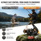 🎉 2026 Sale — Over 28,000 Sold! 💞 CNC Spinning Reel – 45° Bevel Cast, Smooth Retrieve ✨