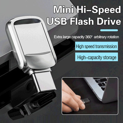 🏆 Last Day Special Price £9.99! 💾【Upgraded】High-Speed Dual Interface USB Flash Drive