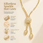🏆 Last Day Special Price £9.99 ! 💐 Women's Zircon Flower Necklace Earrings Set