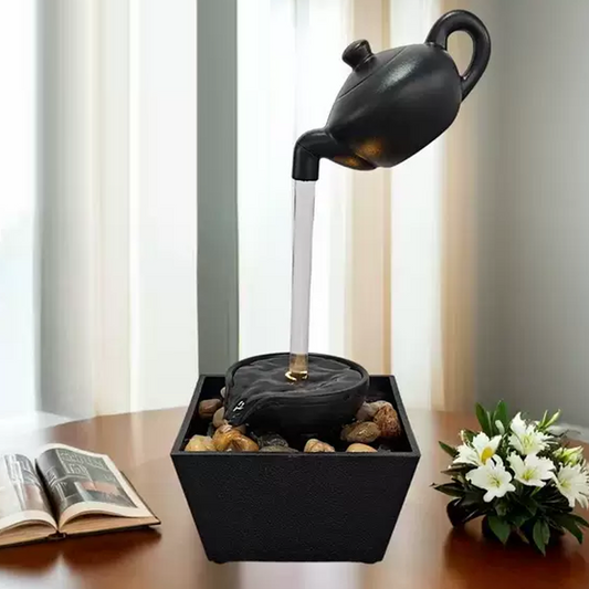 📢📢50% OFF !! ⏰Floating Illusion Teapot Water Fountain Decor